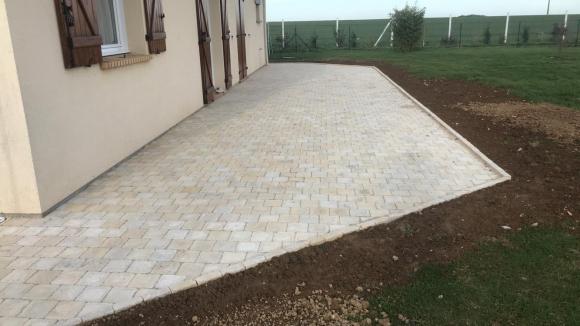 Terrasse en béton