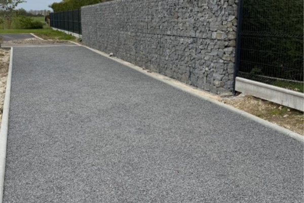 Mur en gabion 