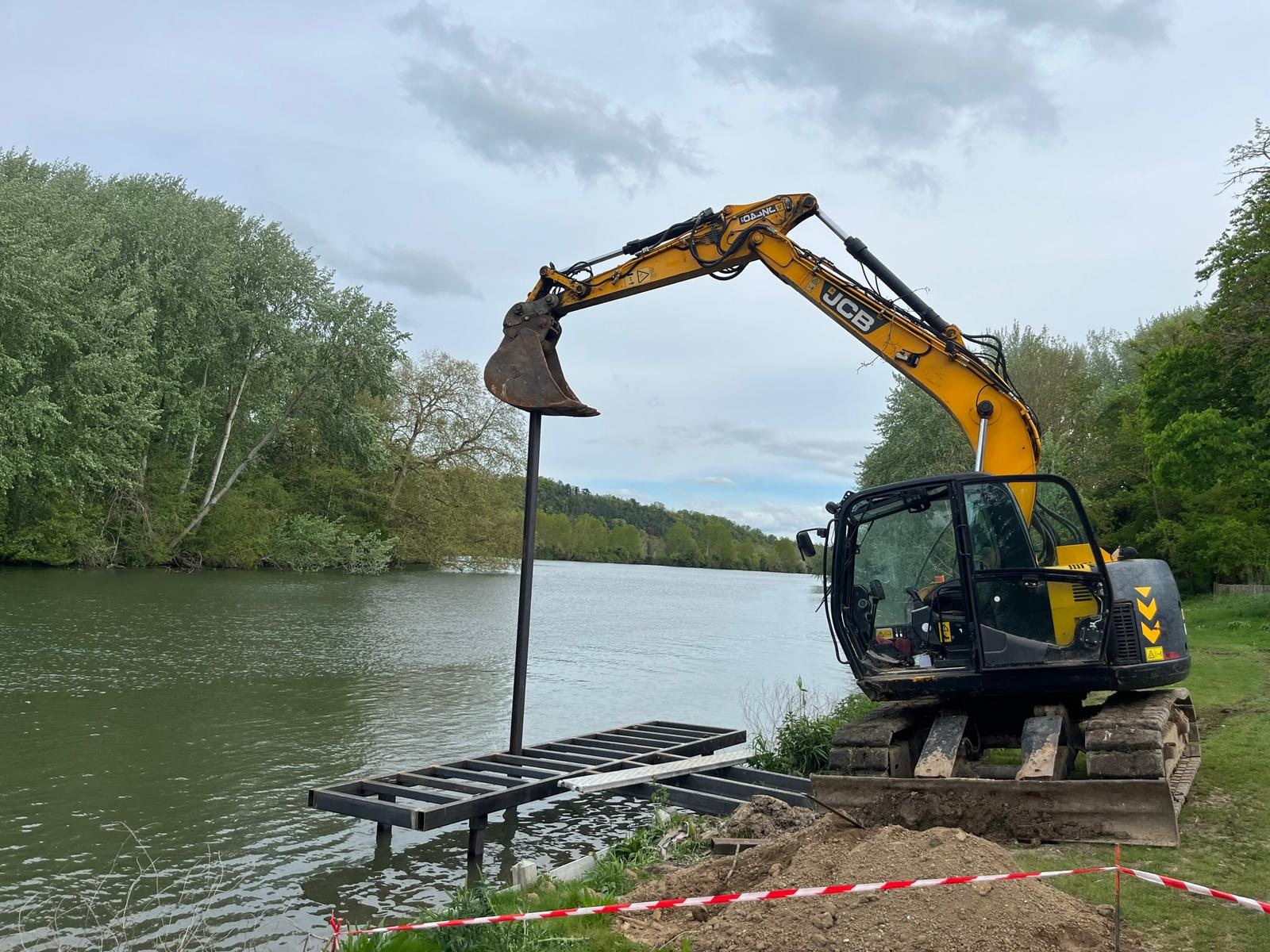 Travaux engins
